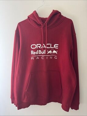 Oracle Red Bull Racing Men's Red Crewneck Hoodie
